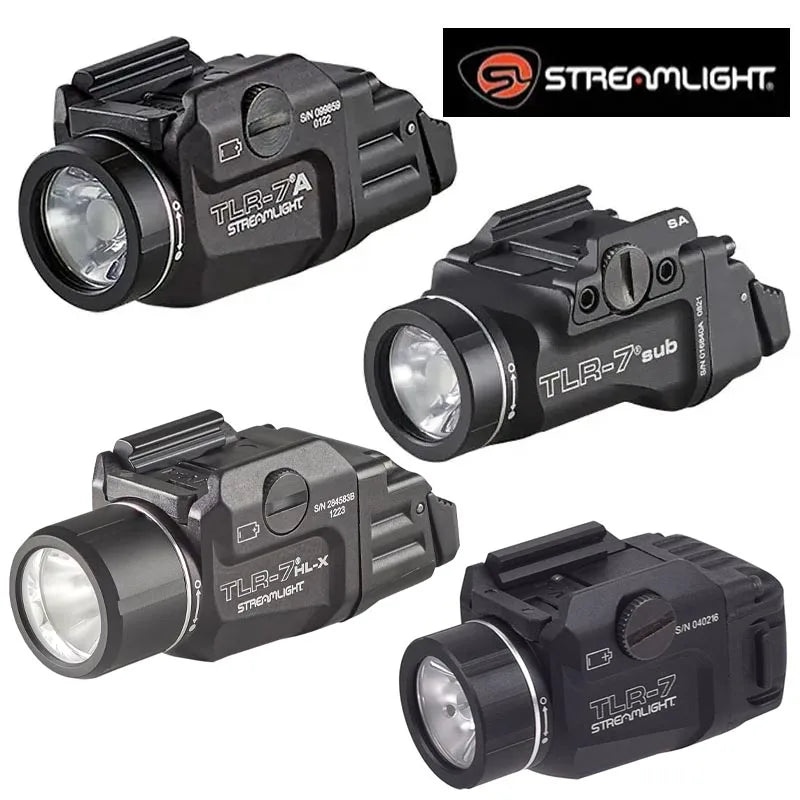 Streamlight TLR Strobe Weapons Scout Light TLR-1 HL TLR2 TLR6 TLR7 TLR 7X TLR8 Hunting Spotlight Gun Torch Airsoft Pistol  20mm