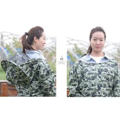 Beekeeping Suit Jacket Veil Set Double Zippered