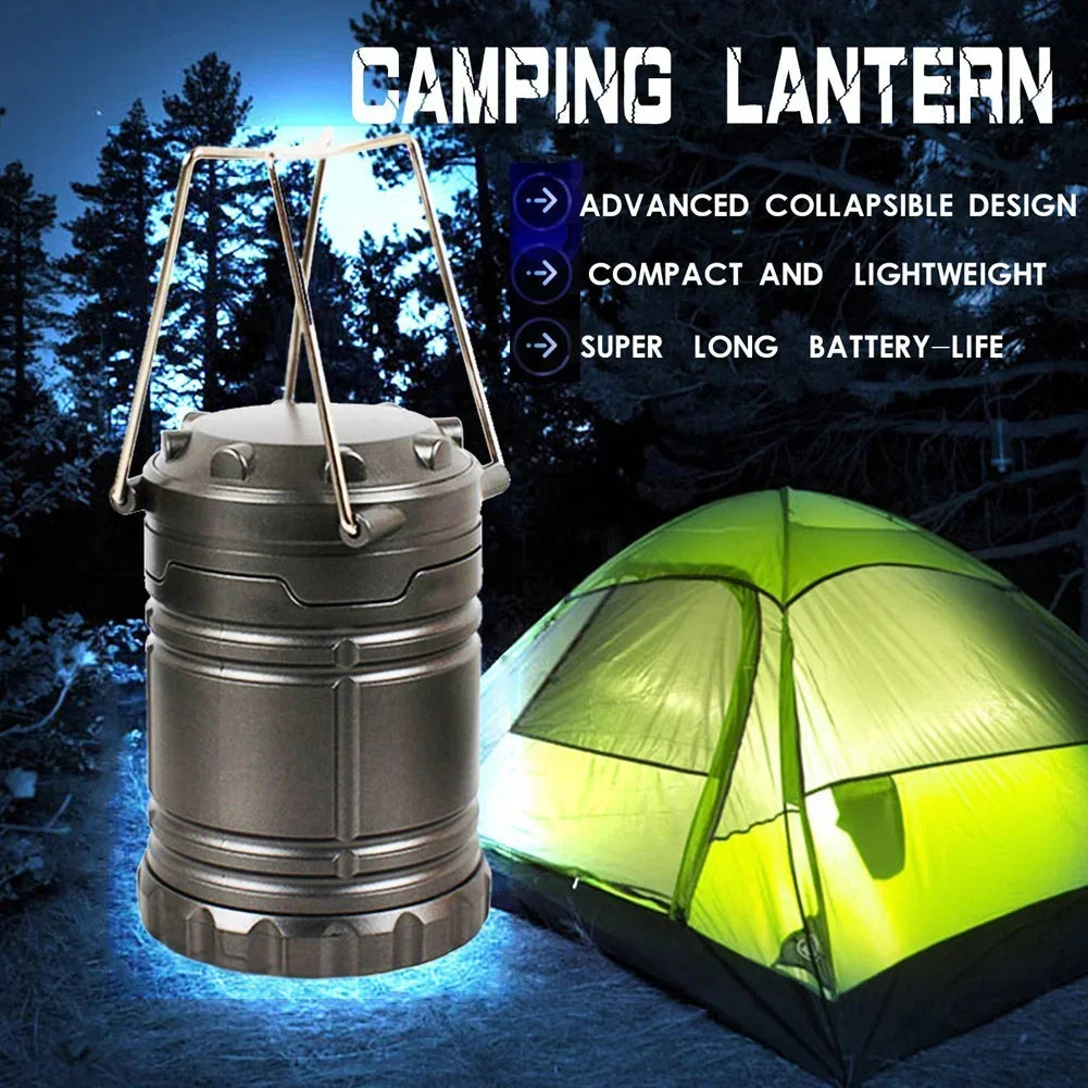30 LED Tent Lamp Waterproof Camping Light Power by 3*AAA Battery Emergency Light Portable Lantern Working Lighting Flashlight