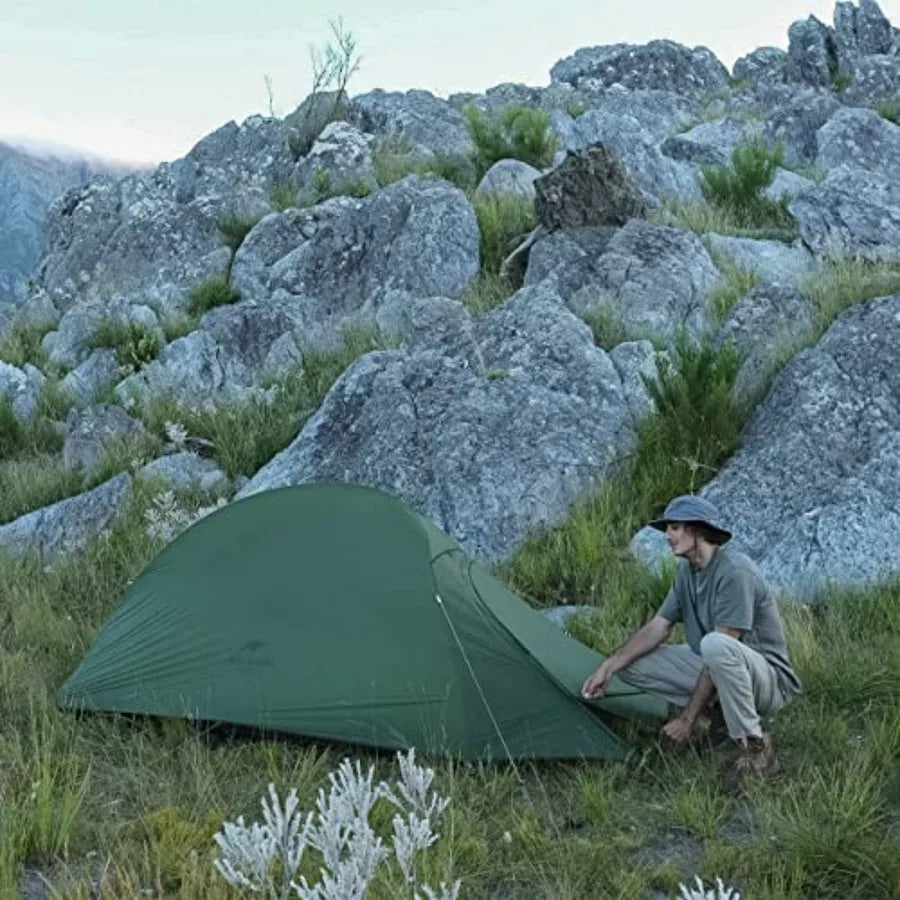 Cloud-Up 1 Person Tent Lightweight Backpacking Tents for One Man Waterproof Ultralight One Person Tent for Camping Hiking Backp