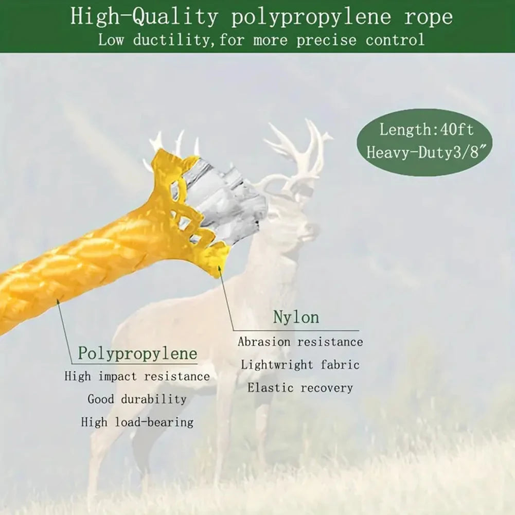 700LB Capacity Deer Hanger with Gambrel Hunting Game Hanging Kit for Deer Carcass/Butcher Deer Hunting Accessories Gifts for Men