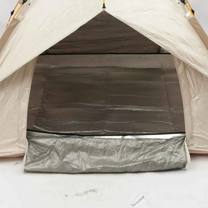 2-3 Person Automatic Pop Up Tent Instant Spring Quick Setup Waterproof Oxford Cloth UPF 50 Sun Protection Breathable Mesh Window Wind Ropes Ground Nails Compact Fold Portable Outdoor Shelter For Backyard Festival Beach Campin