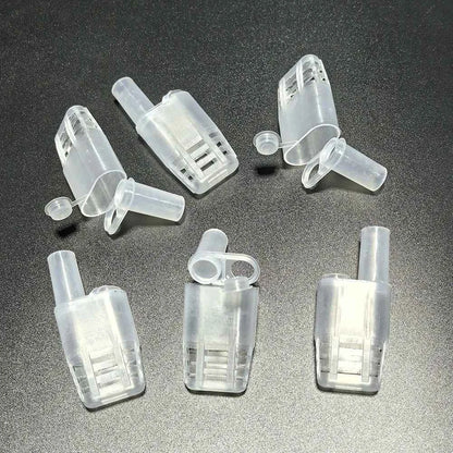 120 Pcs Bee Queen Cages Protection Queen Wangtaipu Bee Equipment Plastic White Safety Beekeep Cage Beekeeping Supplies