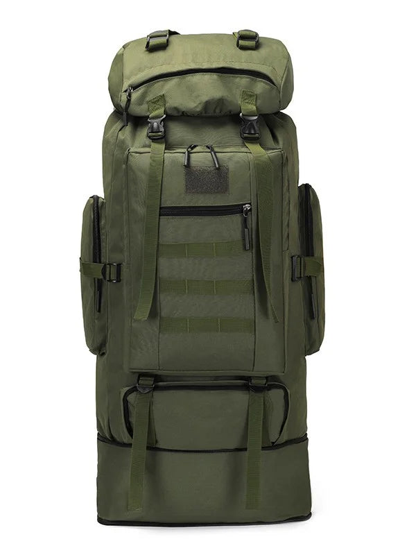 80L/100L  Mountaineering Bag Climb Bag Tactical Backpacks Large Backpack Outdoors Hiking Camping Travel Bags