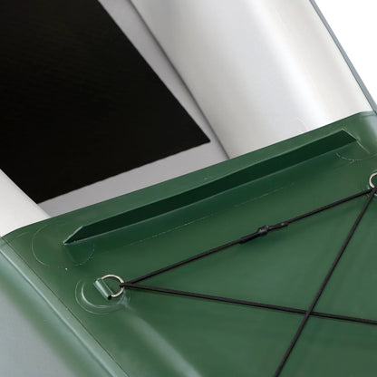 New Design Water Sports Portable Foldable Drop Stitch Inflatable Kayak Fishing Boat Two Person Rowing Canoe Kayak