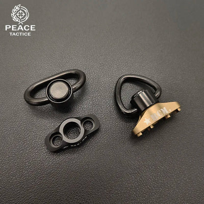 Tactical ml OK Metal QD Sling Rotating Stand Air Gun Shoulder Strap Rotating Base Tactical Outdoor Hunting Accessories
