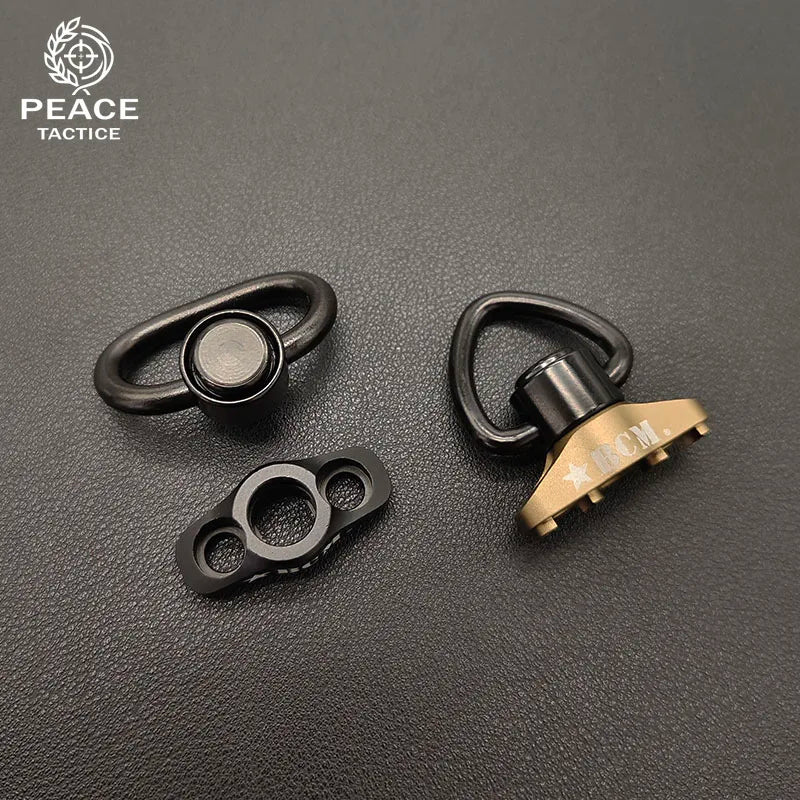 Tactical ml OK Metal QD Sling Rotating Stand Air Gun Shoulder Strap Rotating Base Tactical Outdoor Hunting Accessories