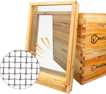 10-Frame Screened Bottom Board for Beehives,
