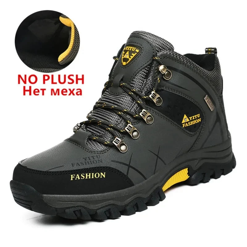 Waterproof Leather Sneakers Super Warm