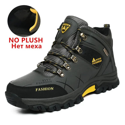 Waterproof Leather Sneakers Super Warm