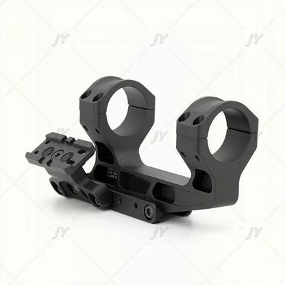 Fast LPVO Scope Mount  2.05 " Centerline Height 30mm Tube Offset Mount Plate for Red Dot Sight Ar 15 Accessories P.catin.ny Rail