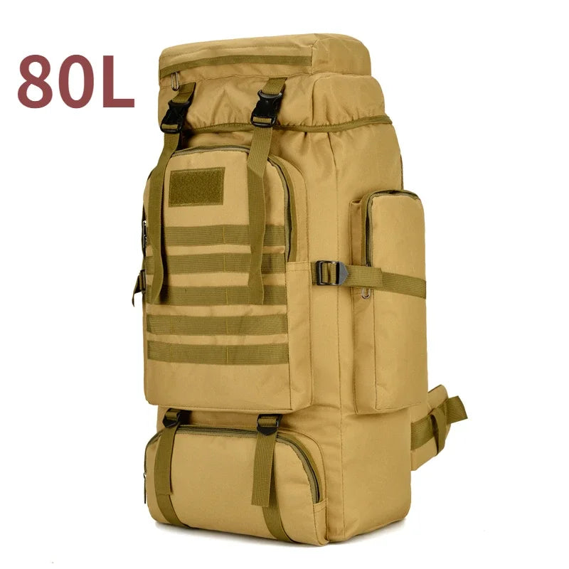 Large Backpack Outdoors Hiking Camping Travel Bags