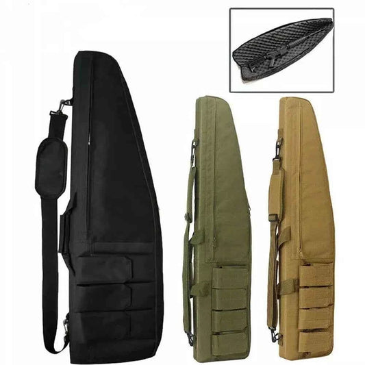 47" Soft Rifle Cases Rifle Bag Soft Shotgun Rifle Case Long Bag Zipper Pockets Classic Tactical Transportation Case Adjustable Shoulder Strap Water Resistant Shooting Range Hunting
