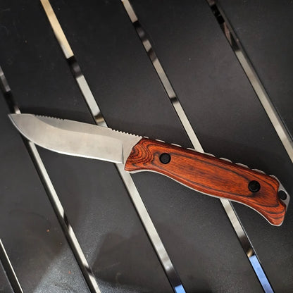 BM 15002 High-hardness Fixed Blade Durable D2 Steel Treatment Outdoor Camping Fishing Tools Jungle Adventure Survival Knife Gift