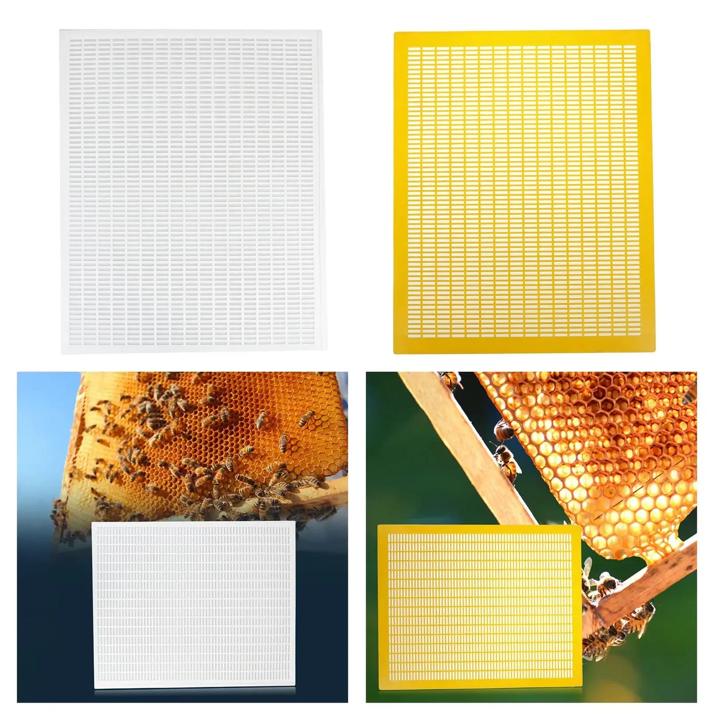 Sturdy 10 Frame Queen Bees Excluder Easily Clean Separate Queen Bees Board Backyard Accessories Supplies