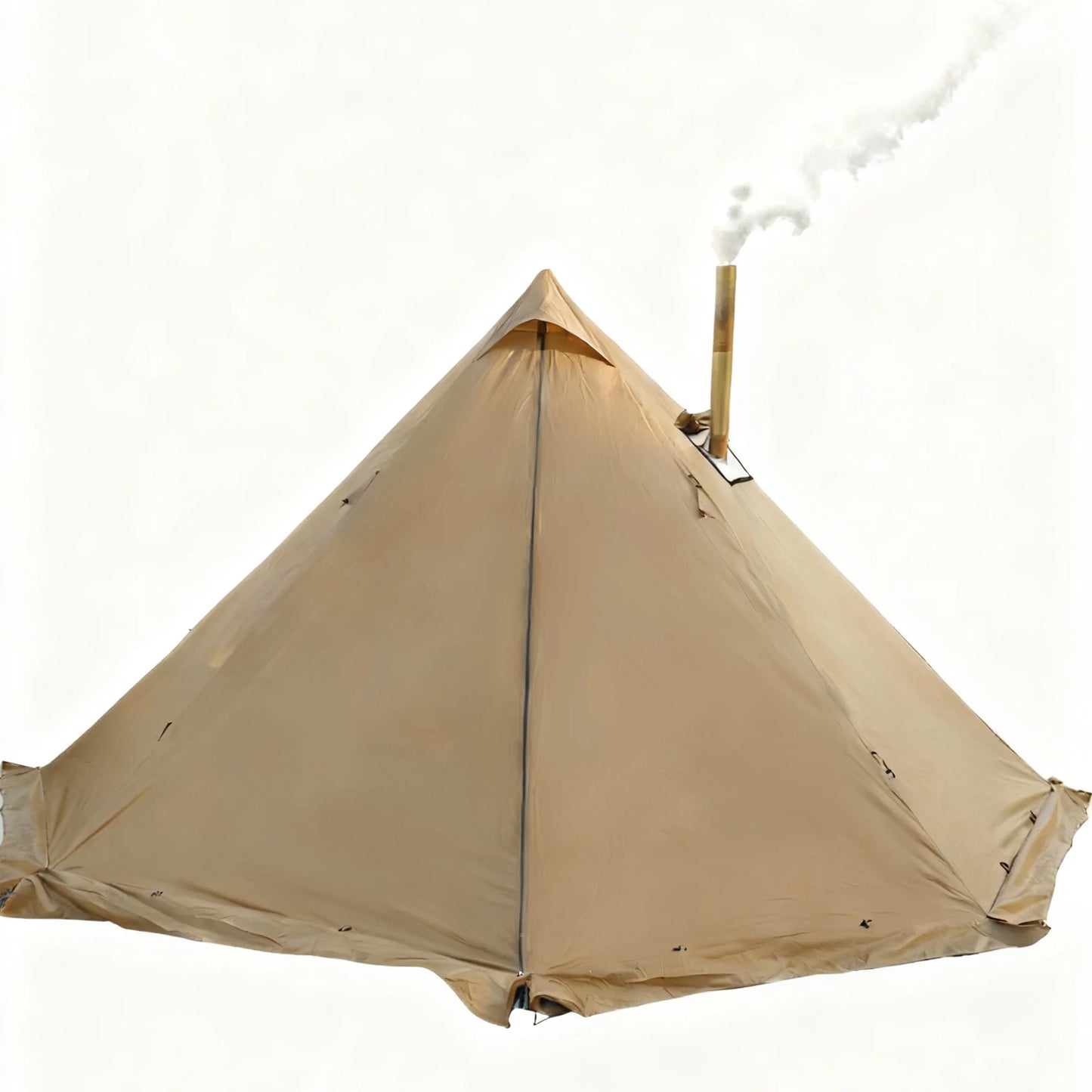 4 Season Camping Hot Tent with Stove Jack Waterproof Tipi Teepee Tent for 2 3 4 Person Winter Fishing Hiking Survival Bushcraft