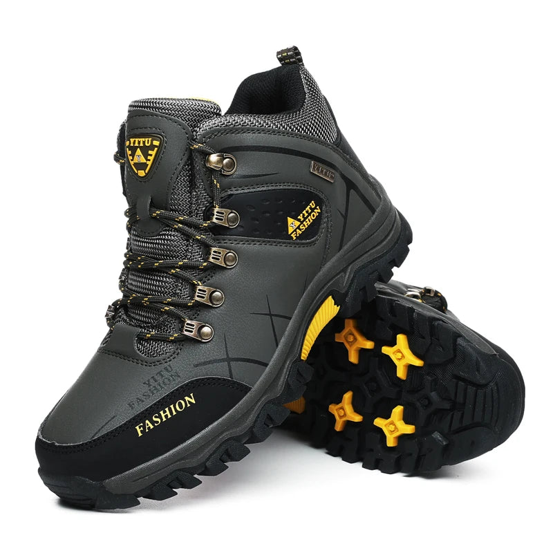 Waterproof Leather Sneakers Super Warm