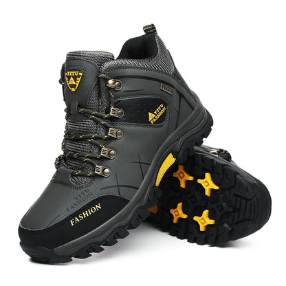 Waterproof Leather Sneakers Super Warm