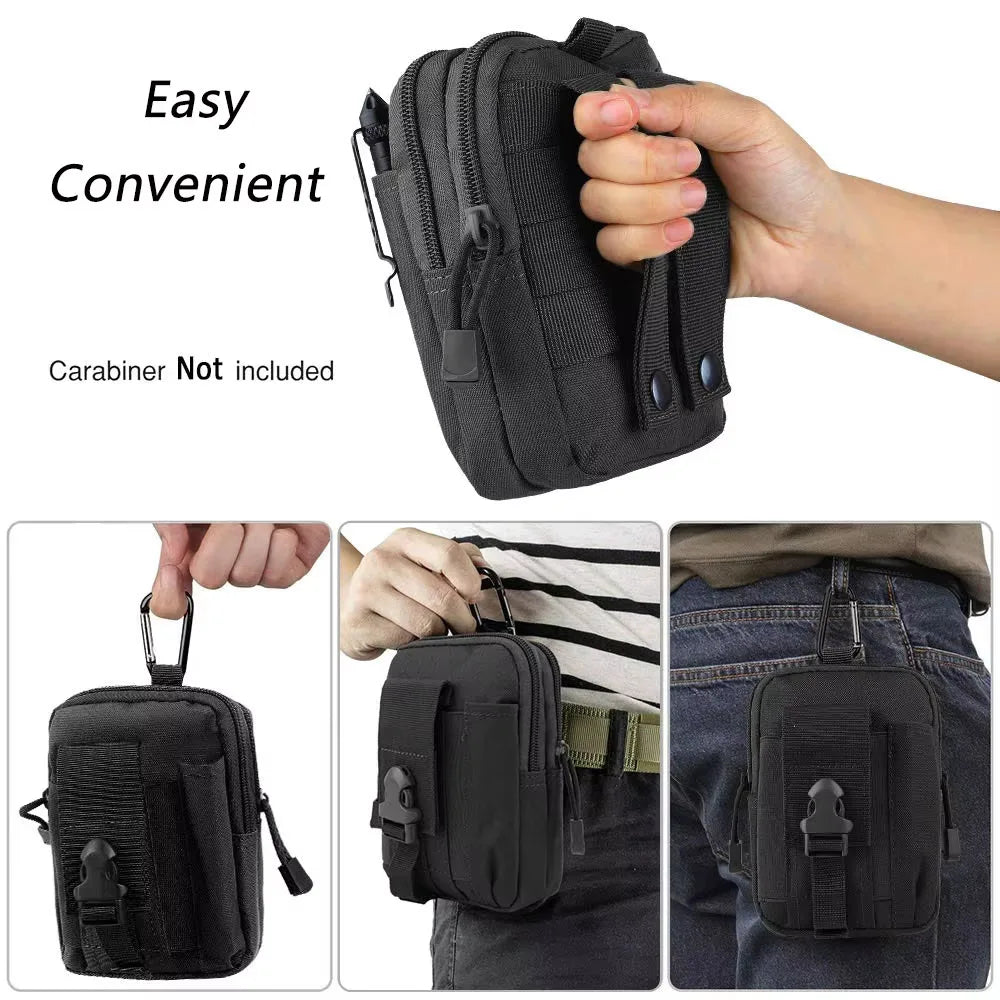 Tactical Waist Bag Outdoor Hunting  Men Sport Hiking Hunting Working Tools Mobile Phone Pouch