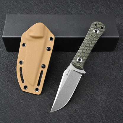 High Hardness DC53 Steel Camping Hunting Fixed Blade Knife For Men Outdoor Utility Survival Knives Fishing