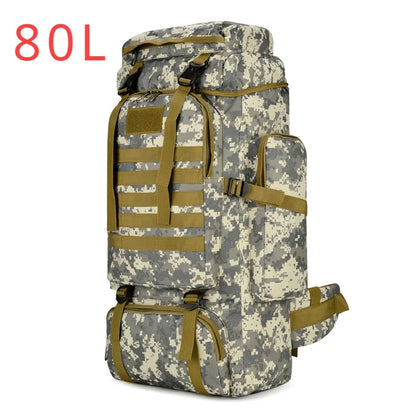 Large Backpack Outdoors Hiking Camping Travel Bags