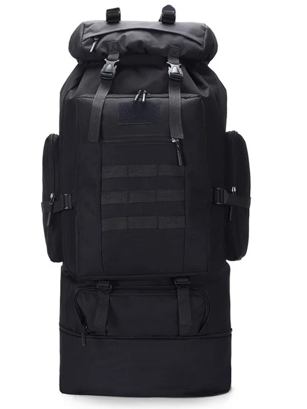 80L/100L  Mountaineering Bag Climb Bag Tactical Backpacks Large Backpack Outdoors Hiking Camping Travel Bags