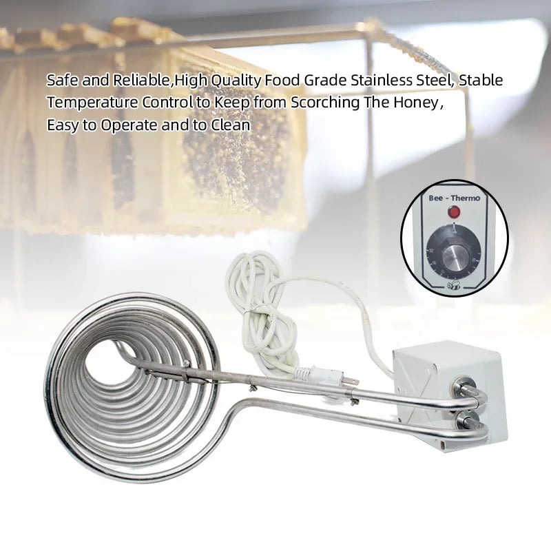 Honey Melter Circle Liquefy Honey Crystallized Beeswax Melter Honey Extractor Beekeeping Equipment