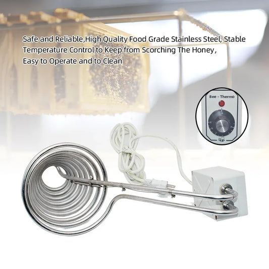 Honey Melter Circle Liquefy Honey Crystallized Beeswax Melter Honey Extractor Beekeeping Equipment