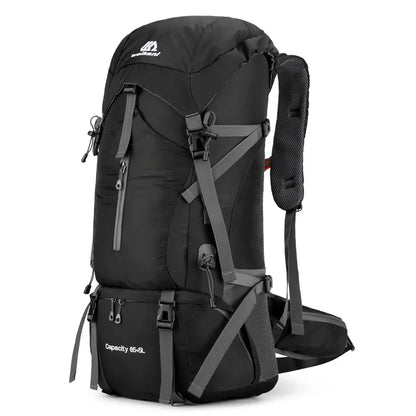 Waterproof Hiking Backpack With Rain Cover Outdoor Camping Travel Mountaineering Men Women Shoulder Climbing Traveling Bags
