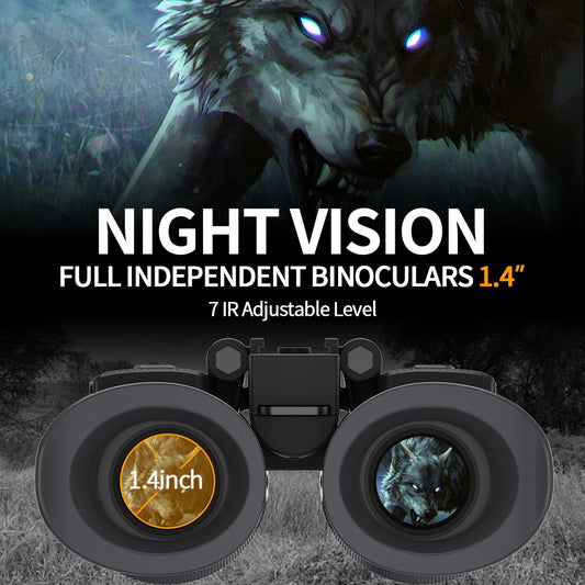 8300 4K Head-Mounted Night Vision Goggles & Binoculars for Adults – Infrared NVG with Manual Focus & 8X Digital Zoom for Hunting, Camping, and Outdoor Surveillance