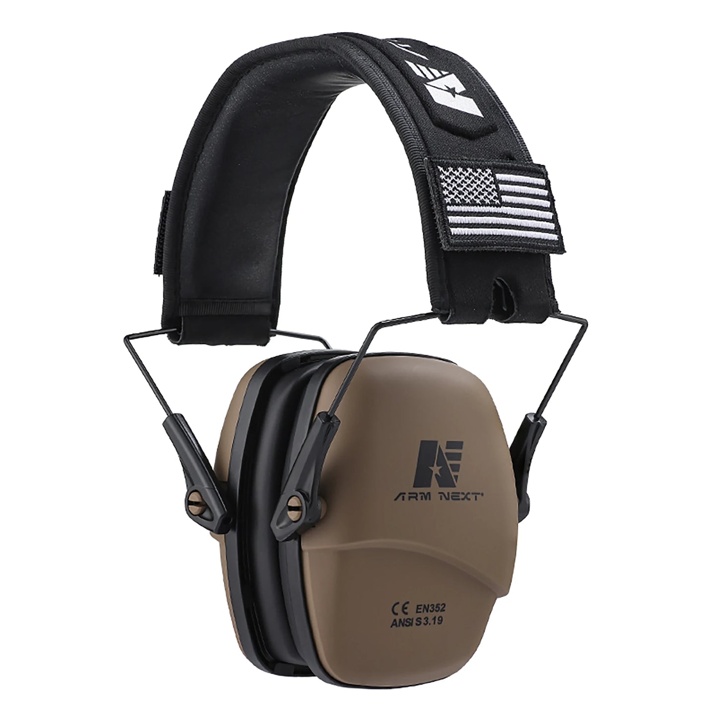 Anti-Noise Ear Plugs Tactical Hunting Folding Ear Defenders Ear Protector Ear Muff Hearing Protection Soundproof For Shooting