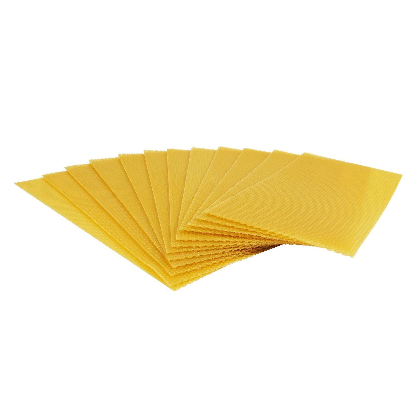 30 Pcs Bee Hive Foundations Beehive Frames Natural Pure Beeswax for Faster Comb Building & Higher Honey Yield 7.68x16.34 Inch