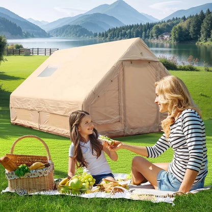 Large Family Camping Tent House Waterproof Windproof for Outdoors
