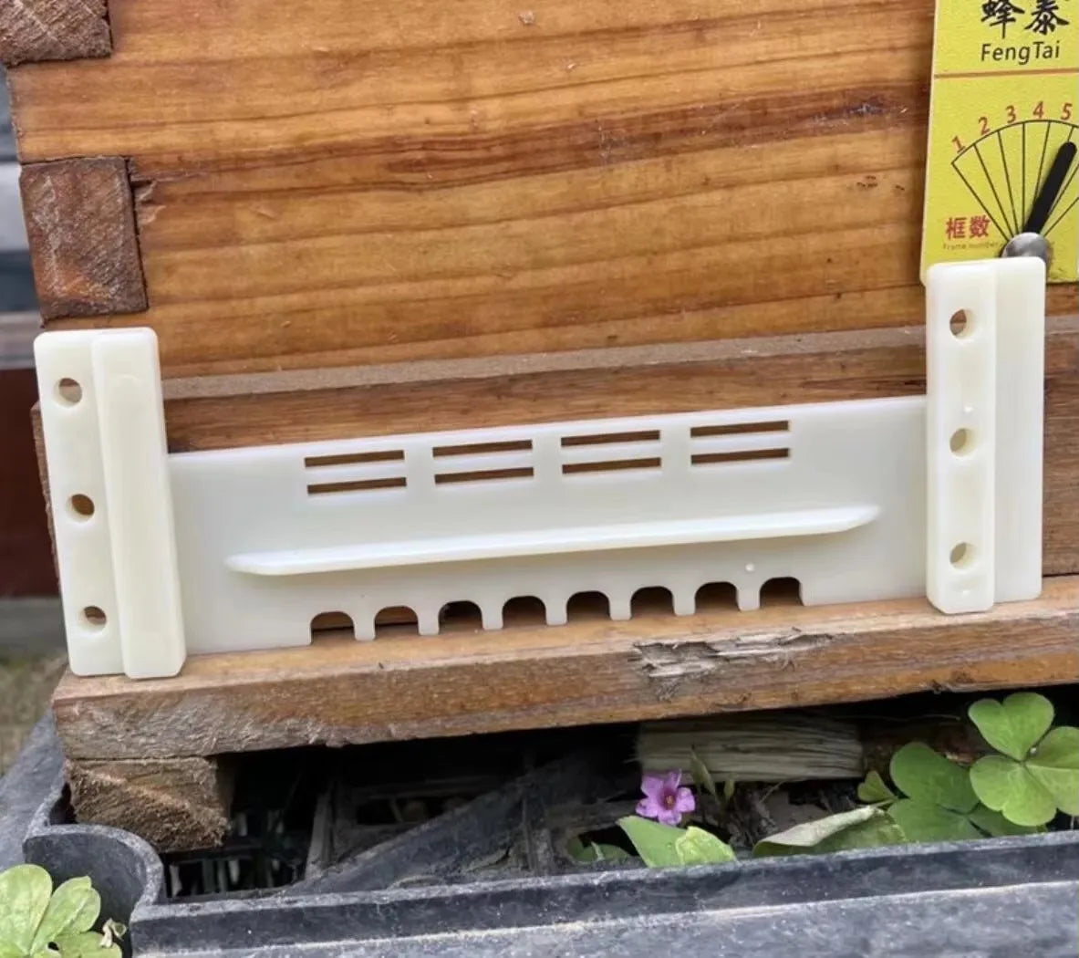 5Pcs Beehive Entrance Reducer Honeycomb Easy to Install Hive Fence Bees Anti Escape Hive Entrance Protector ﻿