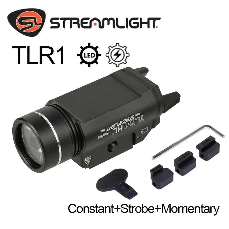 Streamlight TLR Strobe Weapons Scout Light TLR-1 HL TLR2 TLR6 TLR7 TLR 7X TLR8 Hunting Spotlight Gun Torch Airsoft Pistol  20mm