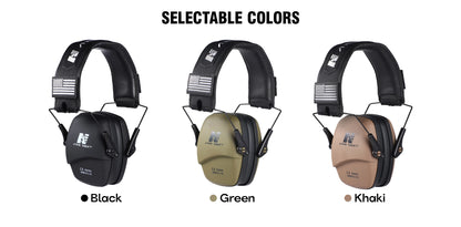 Anti-Noise Ear Plugs Tactical Hunting Folding Ear Defenders Ear Protector Ear Muff Hearing Protection Soundproof For Shooting