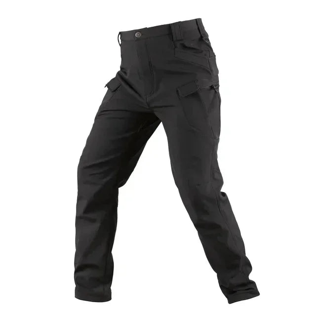 Tactical Sets Mens Thicken Outdoor Soft Shell Warm Fleece Jackets Waterproof Wear Resistant Multi Pocket Pants Hunting Clothes