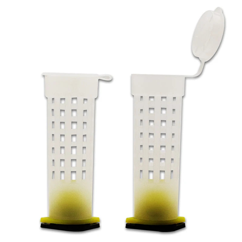 20pcs Beekeeping Tool Set Queen Bee Cage Cages King Queen Catcher Box Bee Cell Cups Complete Kit Bee Isolation Protection Tools