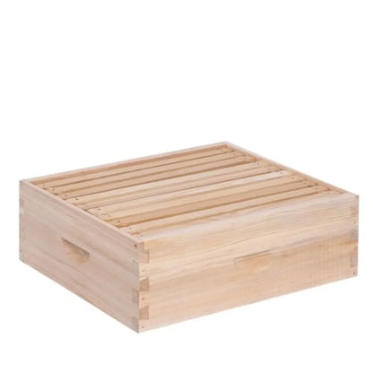 Medium Super Beehive BoxLangstoth Super Honey Bee Hive Box Include Beehive Frames and Waxed Foundations