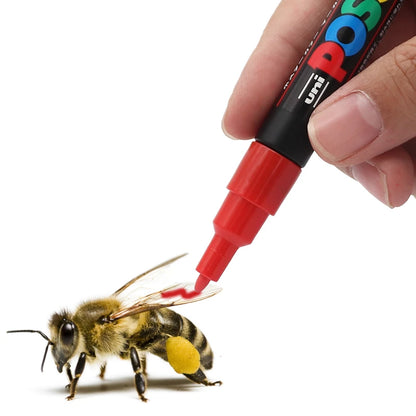 1Pc Queen Bee Marker Plastic Beekeeping Mark Pen 5 Colors Optional Not Fade Bee Identification Equipment Beekeeping Tools