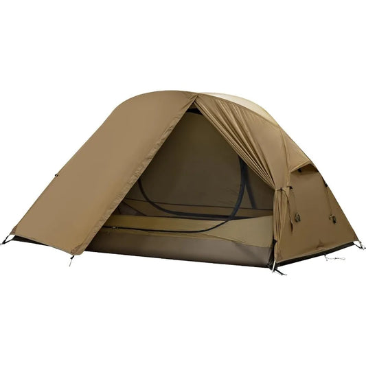 TOMOUNT Backpacking Tent Ultralight Nylon 1-2 Person Tent 3.3lbs-4.4lbs for Hiking Camping