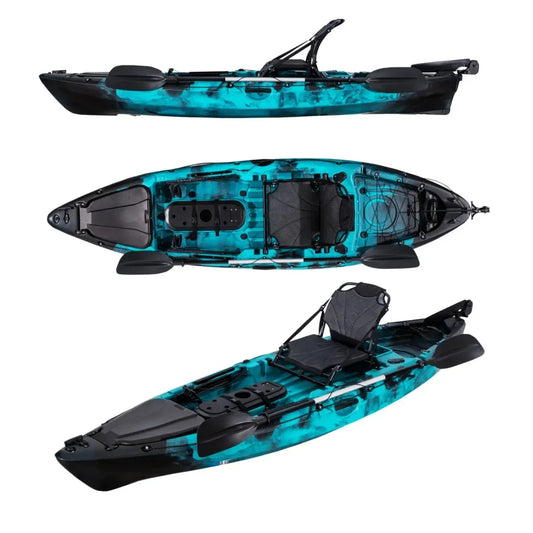 single-seat fishing kayak