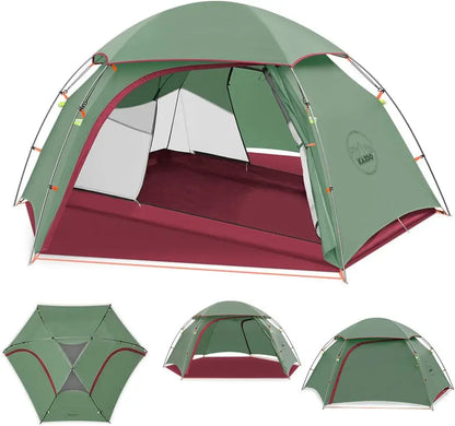 Waterproof Ultralight 1-2 Person Camping Tent with Aluminum Frame Double Layer for Hiking Backpacking