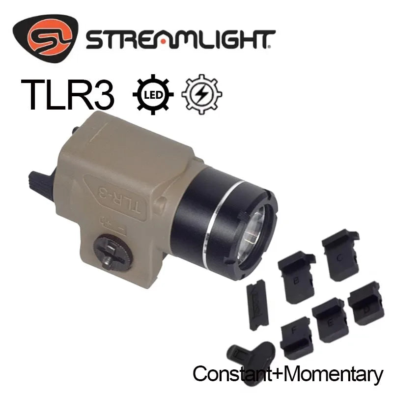 Streamlight TLR Strobe Weapons Scout Light TLR-1 HL TLR2 TLR6 TLR7 TLR 7X TLR8 Hunting Spotlight Gun Torch Airsoft Pistol  20mm