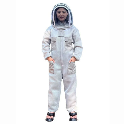Bee Suit Professional Grade Preferred 3D Air Cotton Fabric Full Body Beekeeping Protective Clothing Beekeeper Suits
