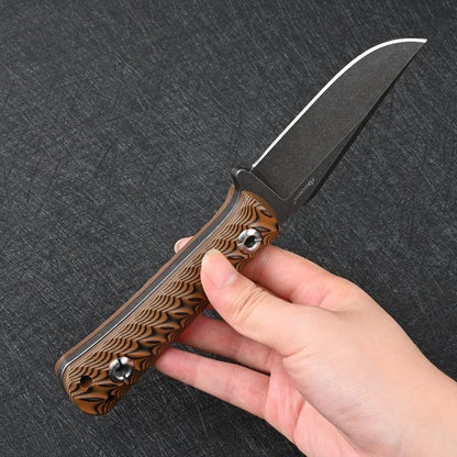 High Hardness DC53 Steel Camping Hunting Fixed Blade Knife For Men Outdoor Utility Survival Knives Fishing