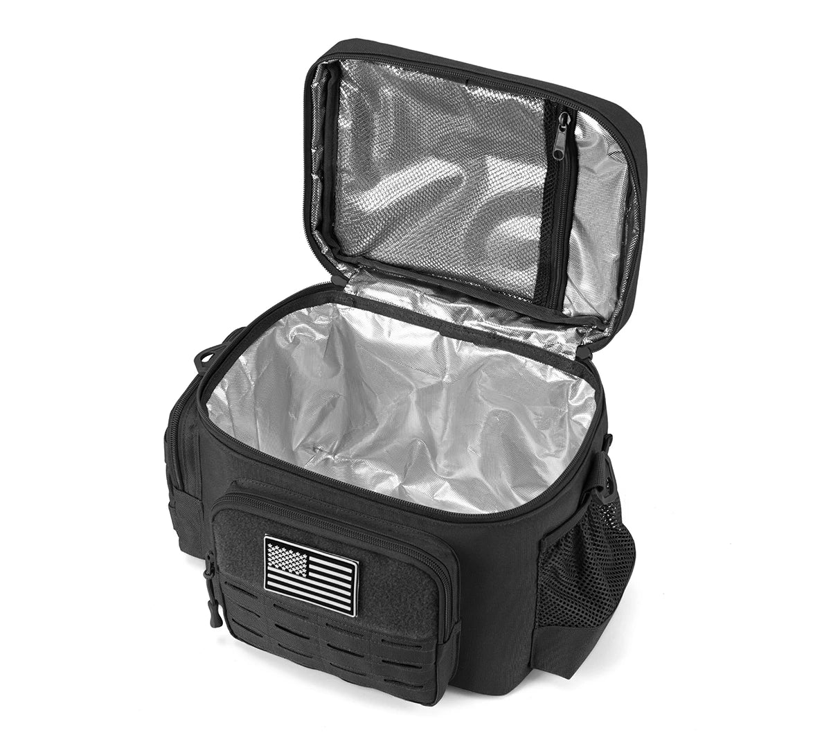 13L Tactical Thermal Cooler Bag Picnic Cooler Box Camping Lunch Bag Outdoor Heavy Duty Lunch Box Cooler Backpack Camping Storage