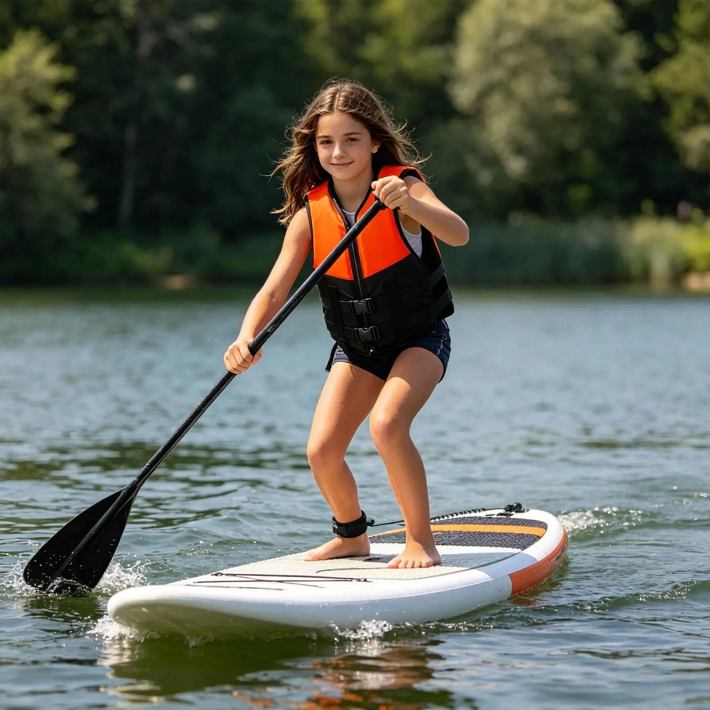 Adult Swim Buoyancy Aid Vest Floating Jacket Scratch Resistant Safety Buckle Kayak Surfing Fishing Life Vest for Teens