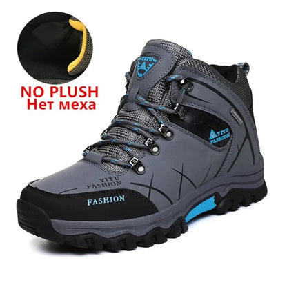 Waterproof Leather Sneakers Super Warm