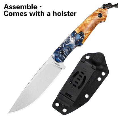 High-Quality Outdoor Tactical Fixed Blade Knife DC53 Steel Blade Hunting Knife K Sheath Camping & Exploration Hiking EDC Knife
